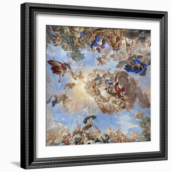 Apotheosis of the Medici Dynasty-Luca Giordano-Framed Giclee Print