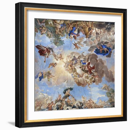 Apotheosis of the Medici Dynasty-Luca Giordano-Framed Giclee Print