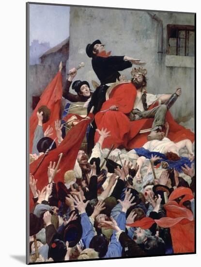 Apotheosis of the Rabble, 1884-Louis Maurice Boutet De Monvel-Mounted Giclee Print