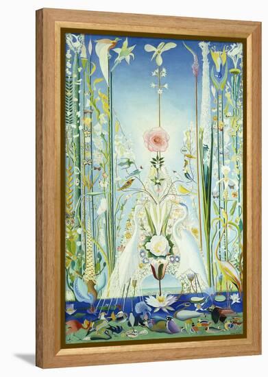 Apotheosis of the Rose, (Oil on Canvas)-Joseph Stella-Framed Premier Image Canvas