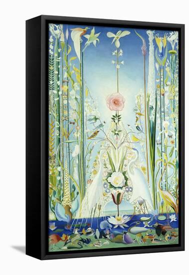 Apotheosis of the Rose, (Oil on Canvas)-Joseph Stella-Framed Premier Image Canvas