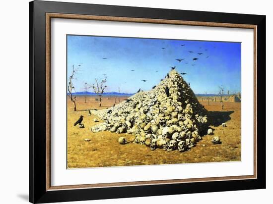 Apotheosis of the War, 1871-Vasily Vereshchagin-Framed Giclee Print