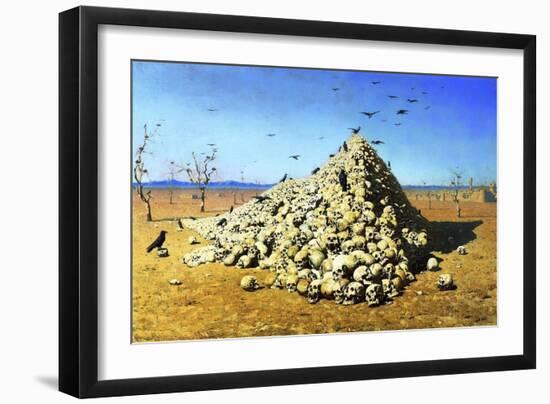 Apotheosis of the War, 1871-Vasily Vereshchagin-Framed Giclee Print