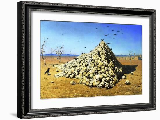 Apotheosis of the War, 1871-Vasily Vereshchagin-Framed Giclee Print