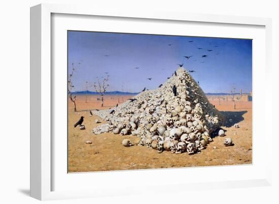 Apotheosis of the War-Vasili Vasilyevich Vereshchagin-Framed Giclee Print