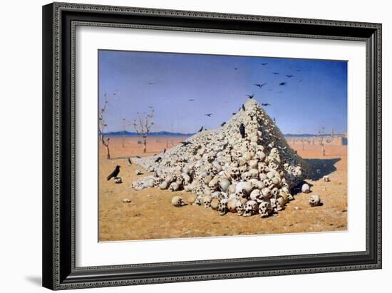 Apotheosis of the War-Vasili Vasilyevich Vereshchagin-Framed Giclee Print