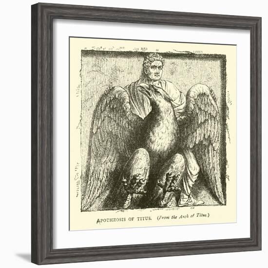 Apotheosis of Titus-null-Framed Giclee Print