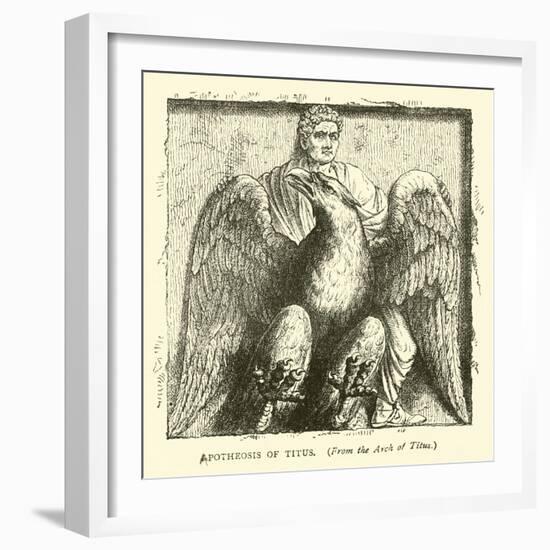 Apotheosis of Titus-null-Framed Giclee Print