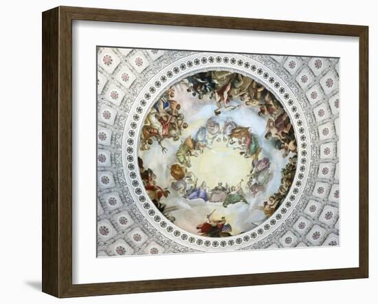 Apotheosis of Washington-Constantino Brumidi-Framed Giclee Print