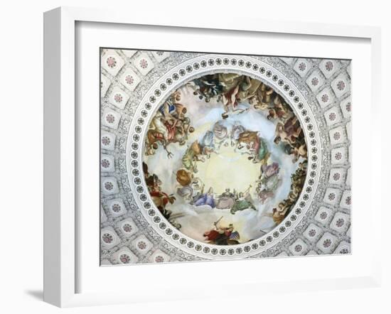 Apotheosis of Washington-Constantino Brumidi-Framed Giclee Print