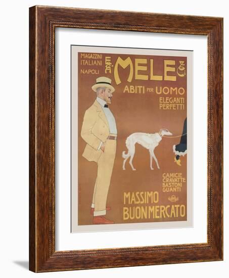 Apparel for Men - Elegant and Perfect-Aleardo Villa-Framed Art Print