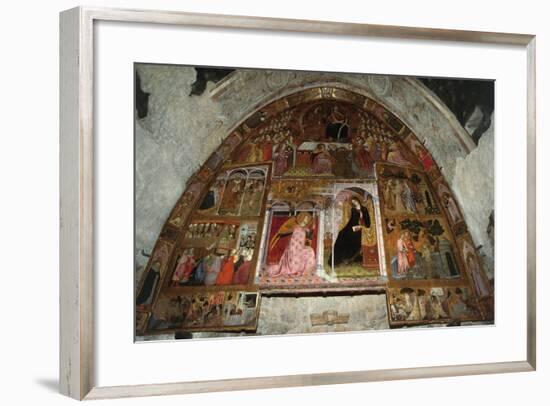 Apparition and Pardon of Assisi-null-Framed Giclee Print