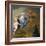 Apparition de la Vierge accompagnée de sainte Agnès et de sainte Thècle à saint Martin-Eustache Le Sueur-Framed Giclee Print