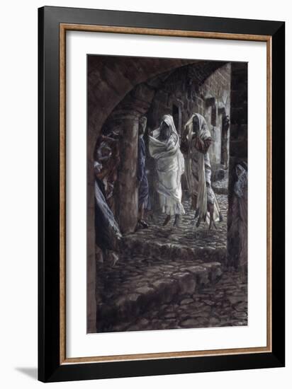 Apparition of the Dead in Jerusalem-James Jacques Joseph Tissot-Framed Giclee Print