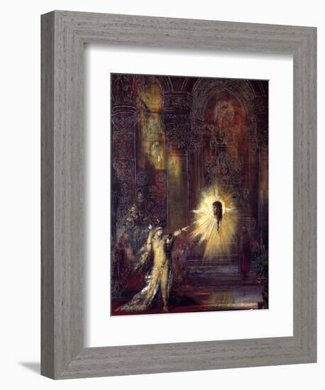 Apparition-Gustave Moreau-Framed Premium Photographic Print