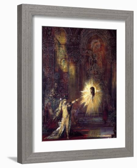 Apparition-Gustave Moreau-Framed Photographic Print