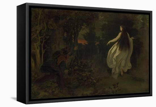 Appearance in the Forest, about 1858-Moritz Von Schwind-Framed Premier Image Canvas