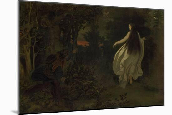 Appearance in the Forest, about 1858-Moritz Von Schwind-Mounted Giclee Print