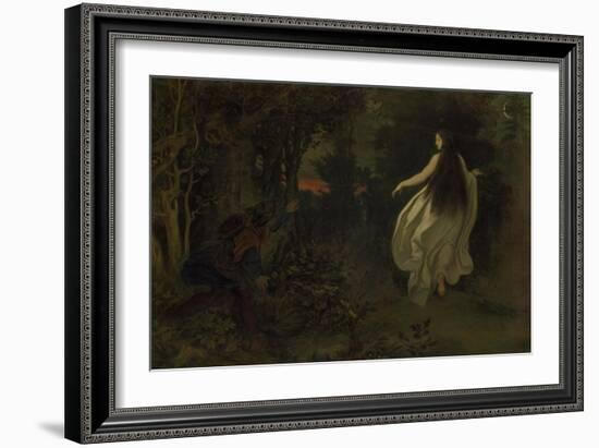 Appearance in the Forest, about 1858-Moritz Von Schwind-Framed Giclee Print