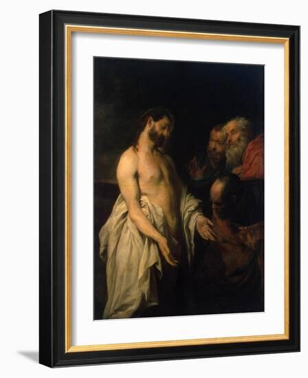 Appearance of Christ to His Disciples, 1625-1626-Sir Anthony Van Dyck-Framed Giclee Print