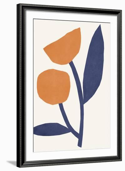 Appelsinugult Alltaf-Kristine Hegre-Framed Giclee Print