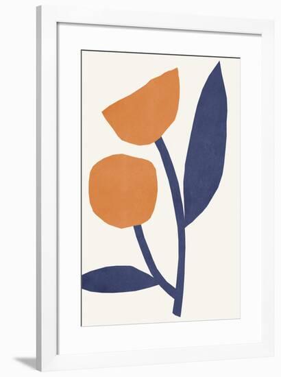 Appelsinugult Alltaf-Kristine Hegre-Framed Giclee Print