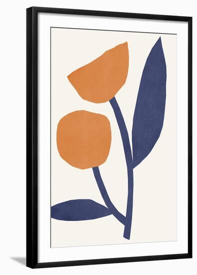 Appelsinugult Alltaf-Kristine Hegre-Framed Giclee Print