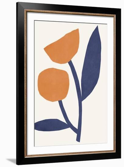 Appelsinugult Alltaf-Kristine Hegre-Framed Giclee Print