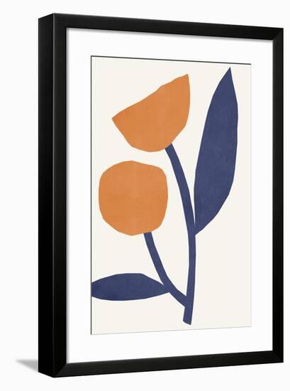 Appelsinugult Alltaf-Kristine Hegre-Framed Giclee Print