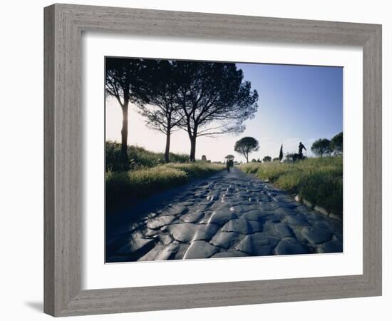 Appia Antica, Rome, Lazio, Italy, Europe-Woolfitt Adam-Framed Photographic Print