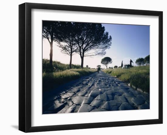 Appia Antica, Rome, Lazio, Italy, Europe-Woolfitt Adam-Framed Photographic Print