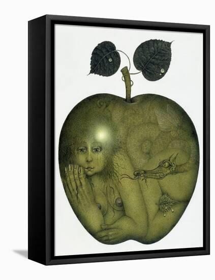 Apple and Eve and Serpent-Wayne Anderson-Framed Premier Image Canvas