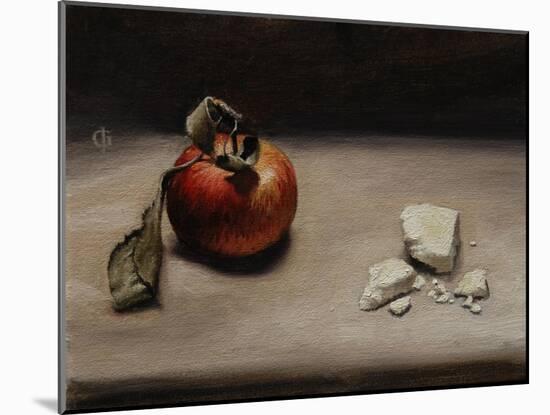 Apple and White Stilton-James Gillick-Mounted Giclee Print