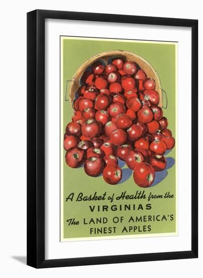 Apple Basket from Virginia-null-Framed Art Print