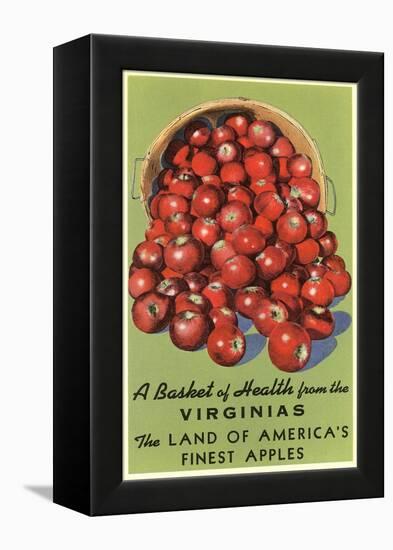 Apple Basket from Virginia-null-Framed Stretched Canvas