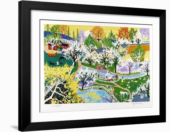 Apple Blossom Glory-Kay Ameche-Framed Limited Edition