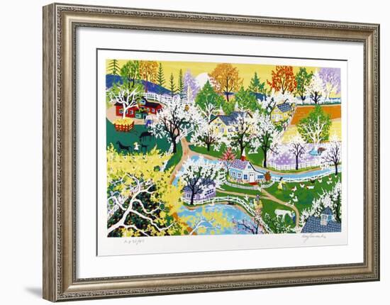 Apple Blossom Glory-Kay Ameche-Framed Limited Edition