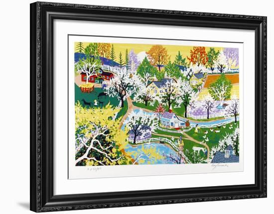 Apple Blossom Glory-Kay Ameche-Framed Limited Edition