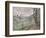 Apple Blossom, Riversbridge Farm, Blackpool, 1921-Lucien Pissarro-Framed Giclee Print