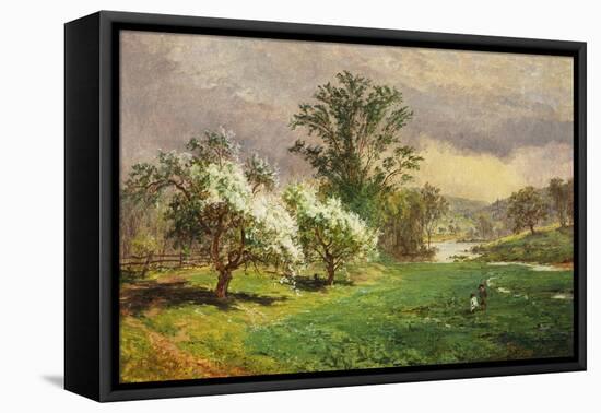 Apple Blossom Time, 1889-Jasper Francis Cropsey-Framed Premier Image Canvas