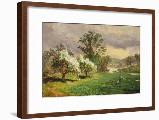 Apple Blossom Time, 1889-Jasper Francis Cropsey-Framed Giclee Print