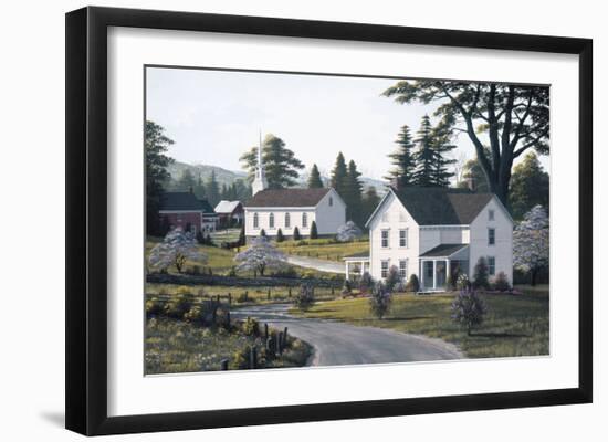 Apple Blossom Time-Bill Saunders-Framed Giclee Print