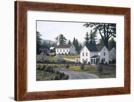 Apple Blossom Time-Bill Saunders-Framed Giclee Print