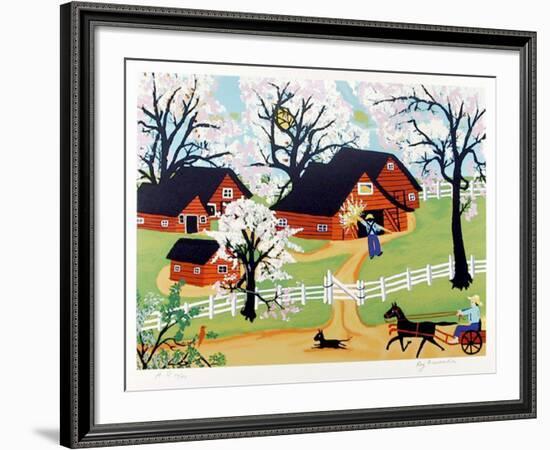 Apple Blossom Time-Kay Ameche-Framed Limited Edition