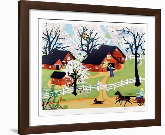 Apple Blossom Time-Kay Ameche-Framed Limited Edition