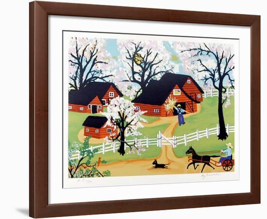 Apple Blossom Time-Kay Ameche-Framed Limited Edition