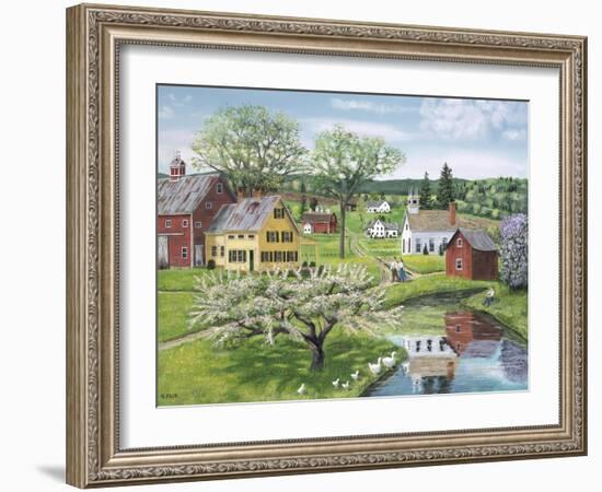 Apple Blossom Time-Bob Fair-Framed Giclee Print