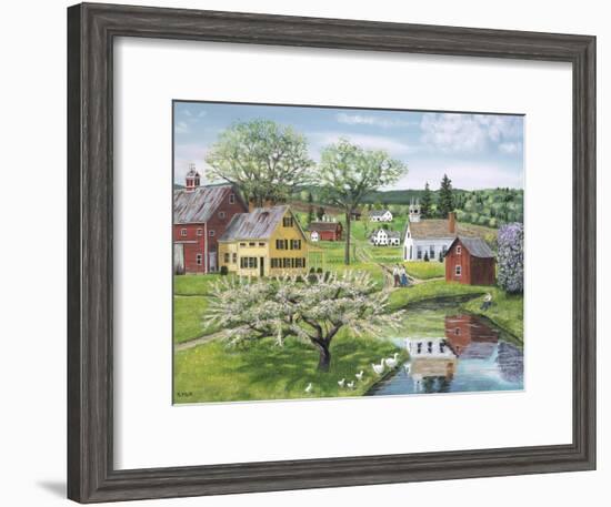 Apple Blossom Time-Bob Fair-Framed Giclee Print