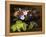 Apple Blossoms, Primula, Heather, and Yellow Acacia-Johan Laurentz Jensen-Framed Premier Image Canvas