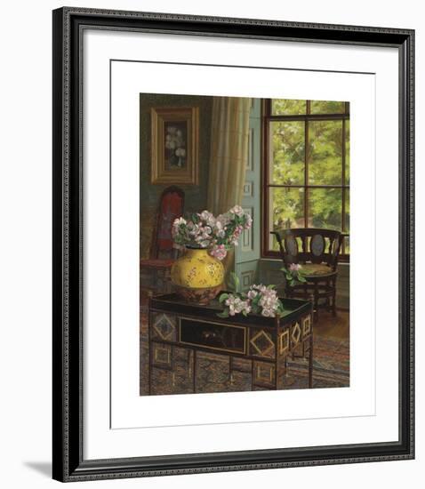 Apple Blossoms-Jessica Hayllar-Framed Premium Giclee Print